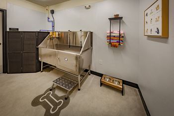 Pet Spa at Wesley Place Apartments in Indianapolis, Indiana